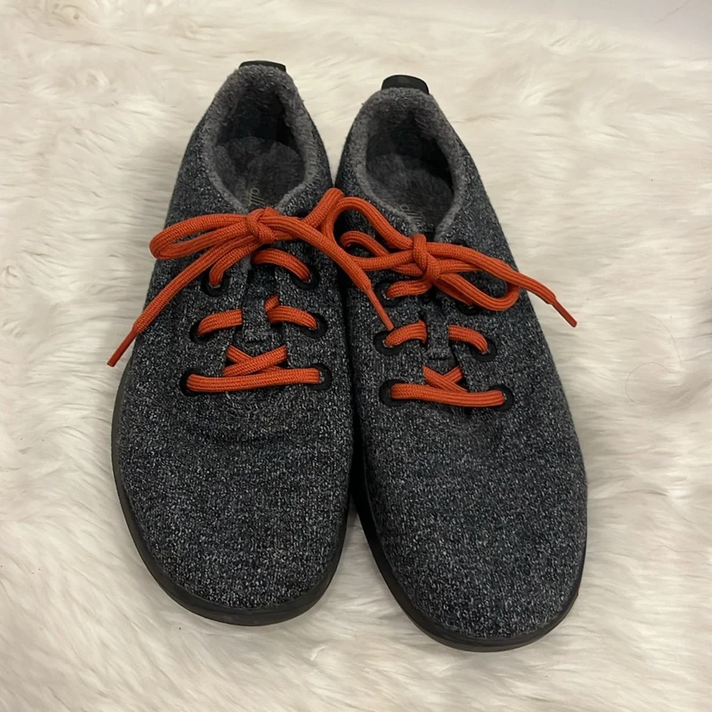 Allbirds Women Wool Runners SF Gray Size 10 Limited Edition Lace Shoes